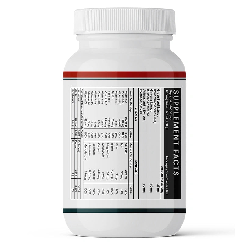 Inlife Multivitamin and mineral men tablet left bottle .image