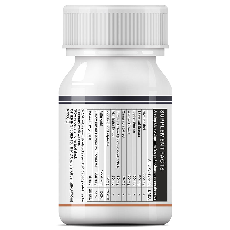 Inlife Myo inositol capsules-left-bottle .image