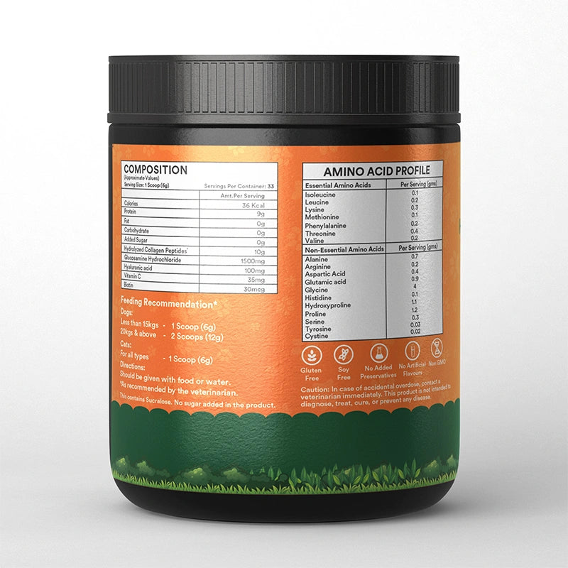 Inlife Pets collagen left bottle .image