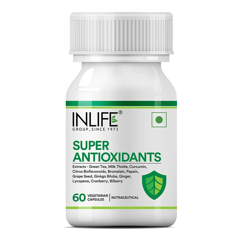 Inlife Super antioxidant capsules front bottle .image