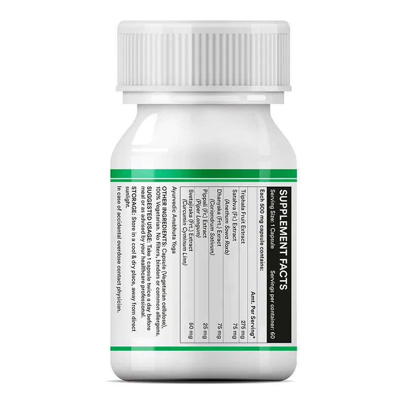 Inlife Digestion Support Capsules | 60 Veg. Capsules