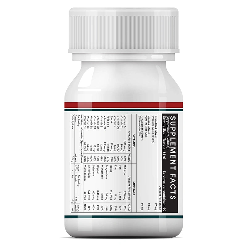 Inlife Multivitamin and Mineral for Men | Vegetarian Tablets