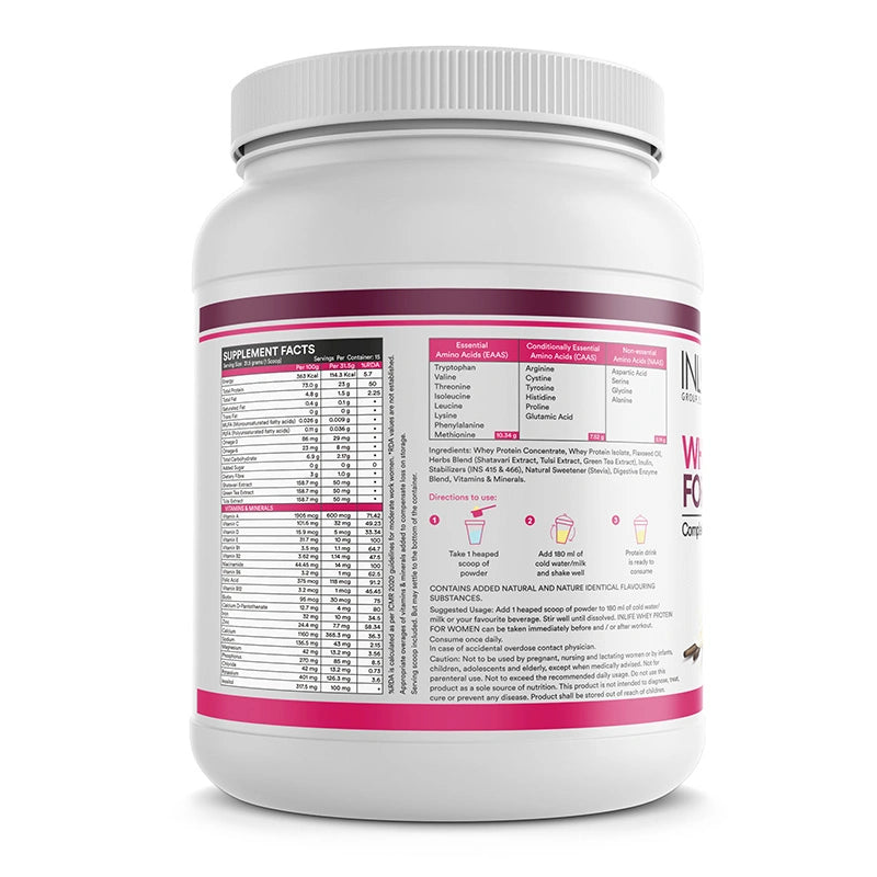 Inlife Whey Protein For Women Supplement
