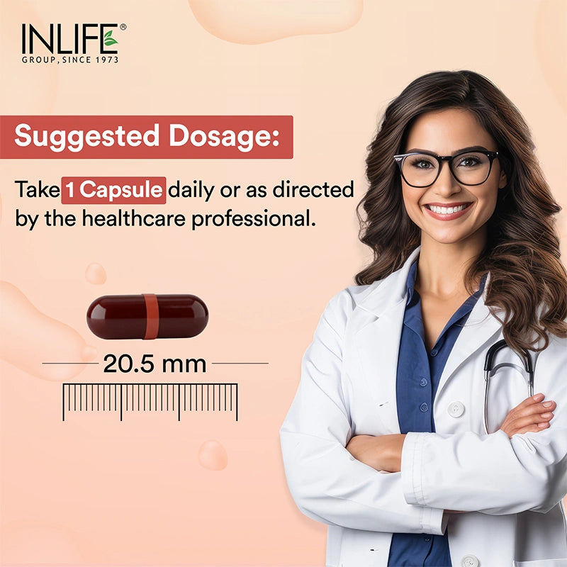 Inlife Natural Lutein & Zeaxanthin Liquid Filled Veg. Capsules | Eye Health & Antioxidant Support