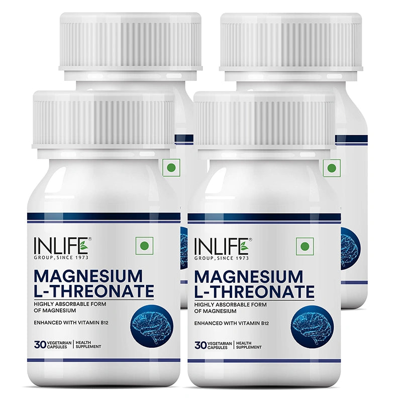 Inlife Magnesium L-Threonate Veg. Capsules
