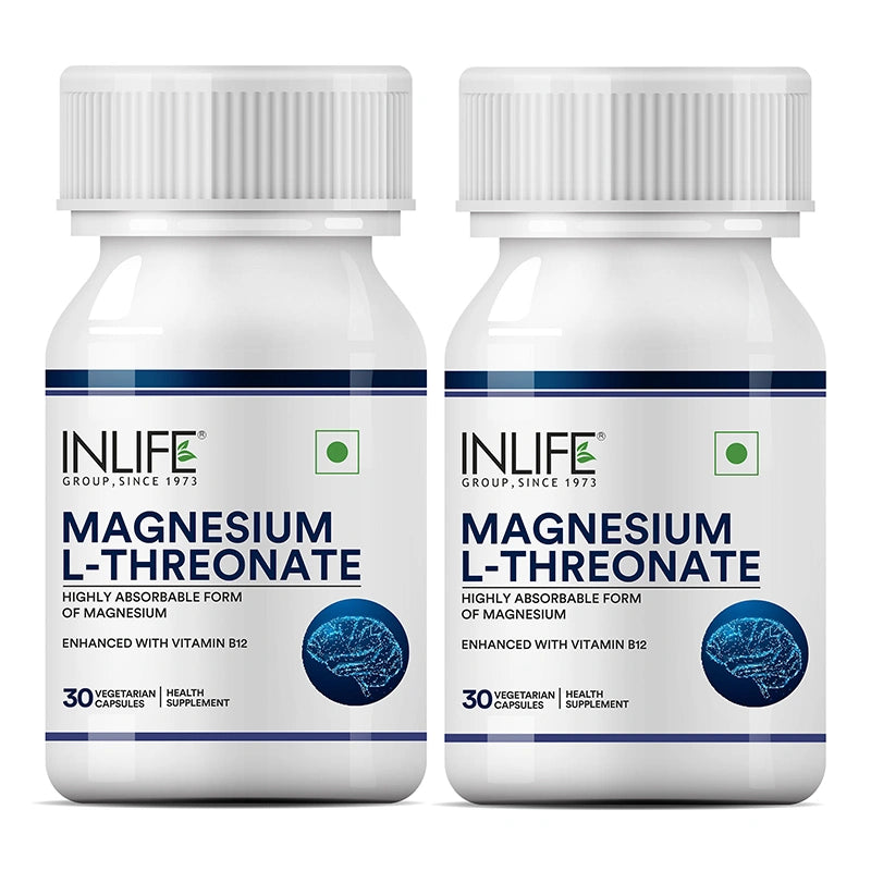 Inlife Magnesium L-Threonate Veg. Capsules