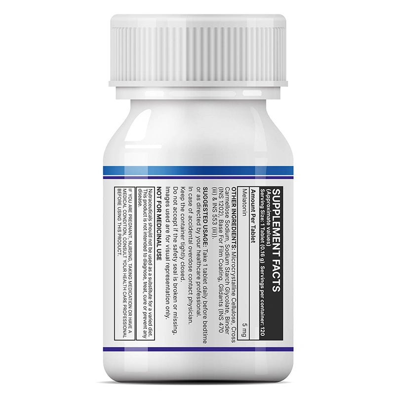 Inlife Melatonin 5mg Tablets Supplement, Veg.Tablets
