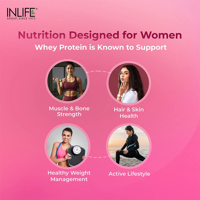 Inlife Whey Protein For Women Supplement