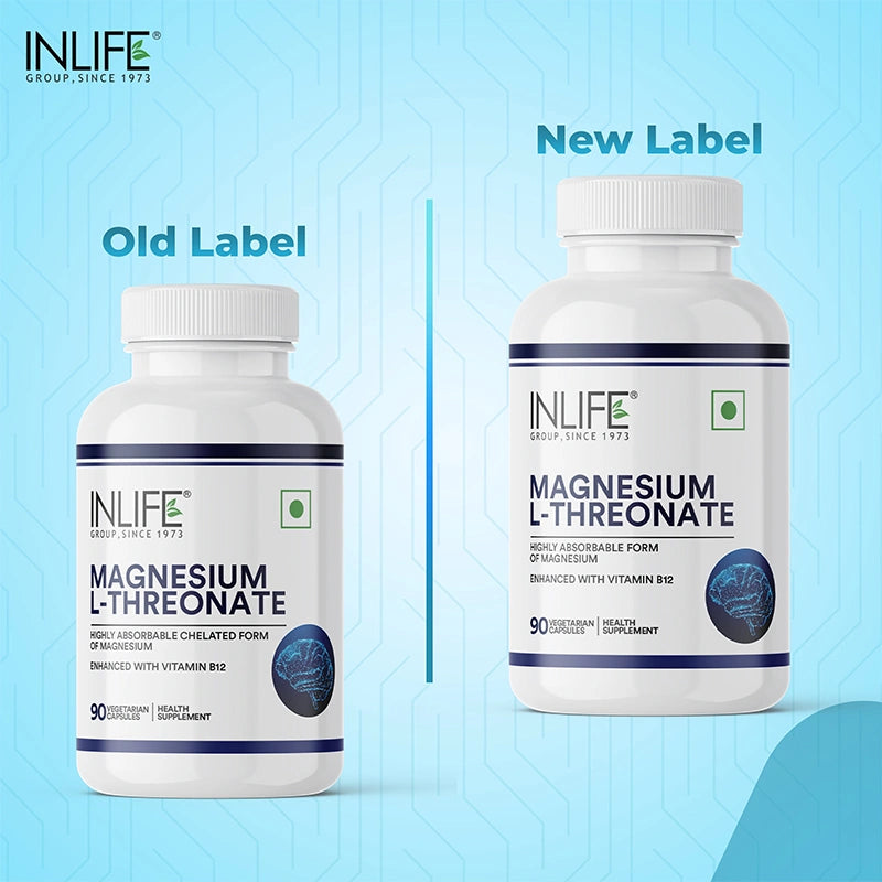 Inlife Magnesium L-Threonate Veg. Capsules