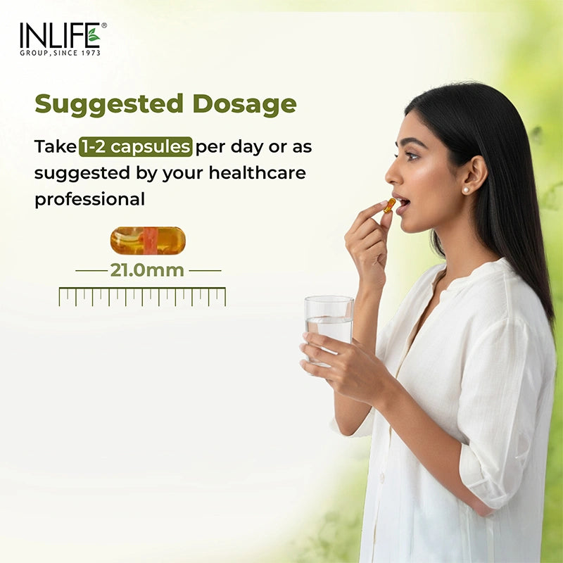 Inlife Black Seed Oil with Oregano, Veg Liquid Filled Capsules