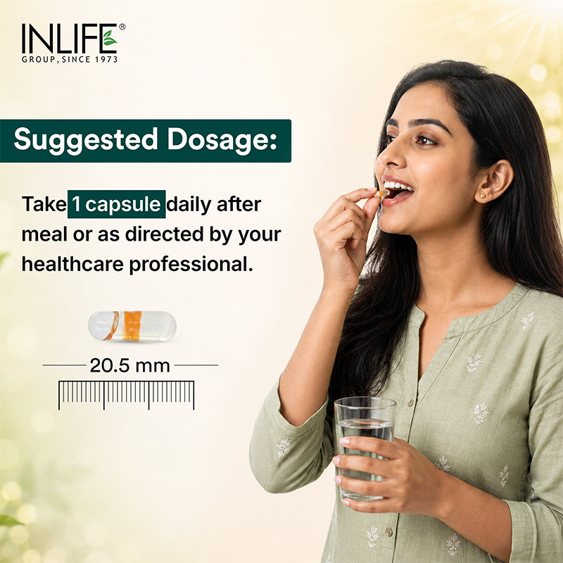 Inlife Plant Based D3 K2 Liquid Filled Capules