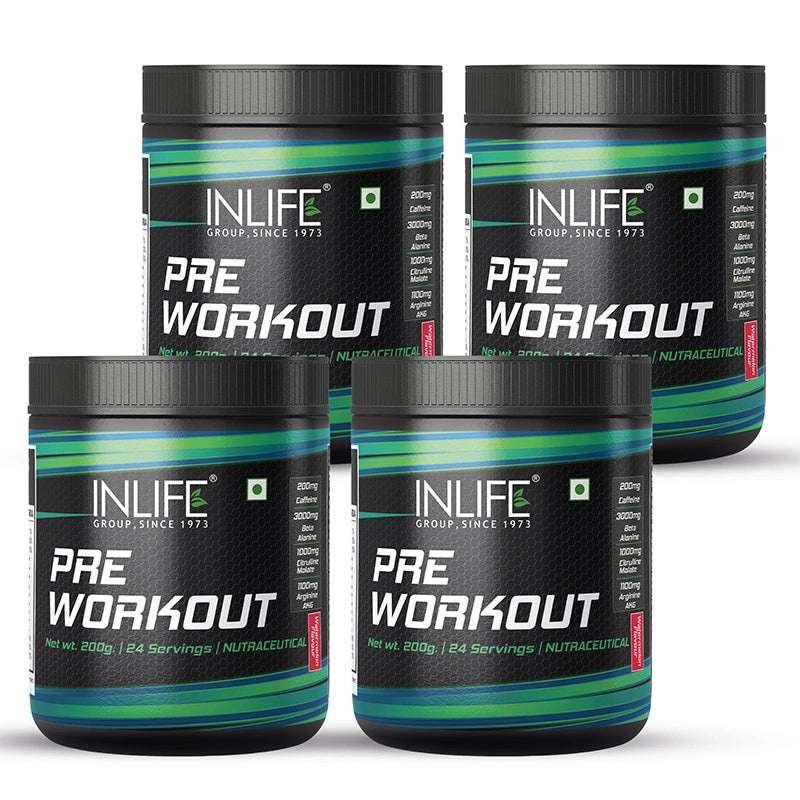 Inlife Pre-Workout Supplement | 200gms
