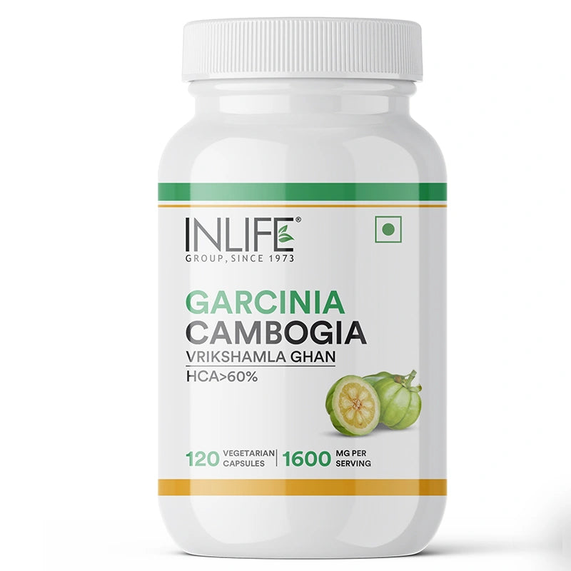 Inlife Garcinia Cambogia Extract Supplement, 1600mg, Veg. Capsules