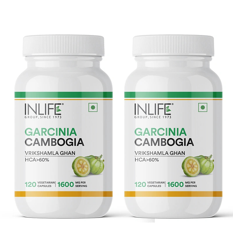 Inlife Garcinia Cambogia Extract Supplement, 1600mg, Veg. Capsules