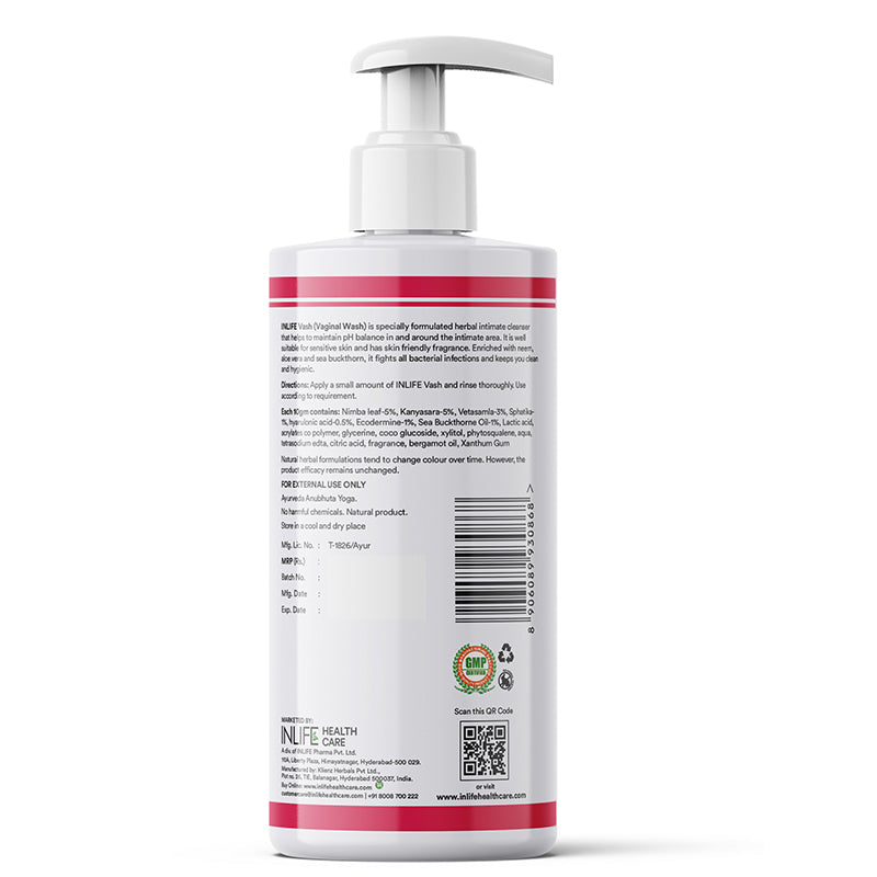 Inlife Natural Feminine Intimate Wash, For Women