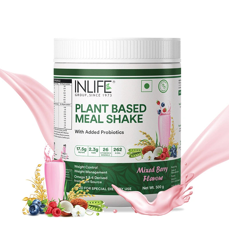 Inlife Plant Based Meal Replacement Shake with Added Probiotics