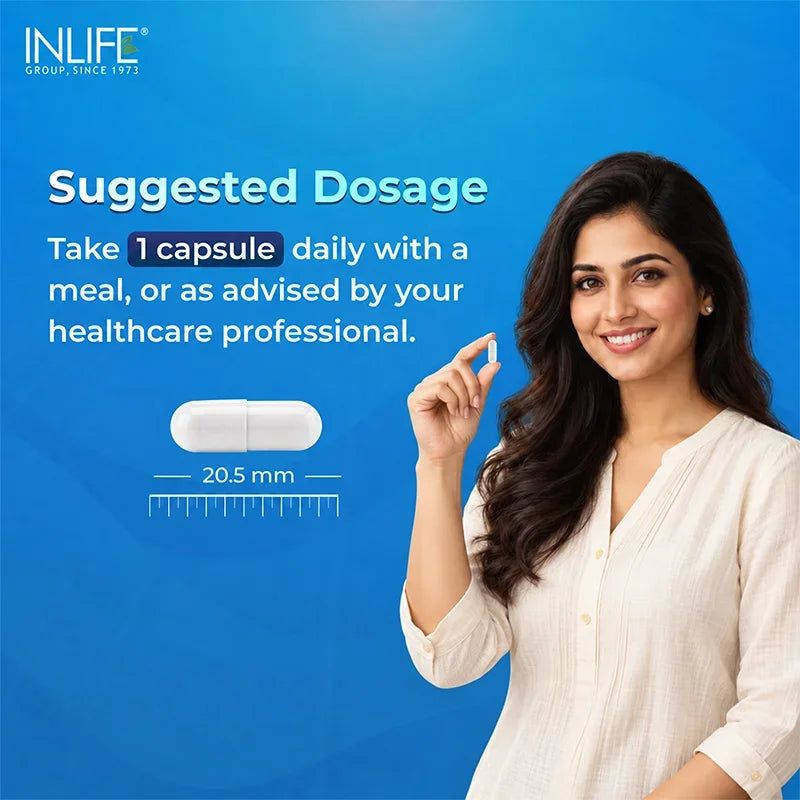 Inlife Zinc Picolinate & Gluconate with Copper Gluconate Veg. Capsules