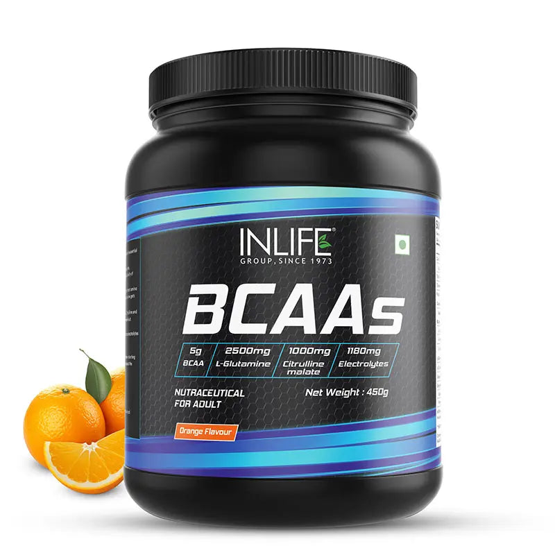 Inlife BCAA Pro Supplement| 250 gm powder