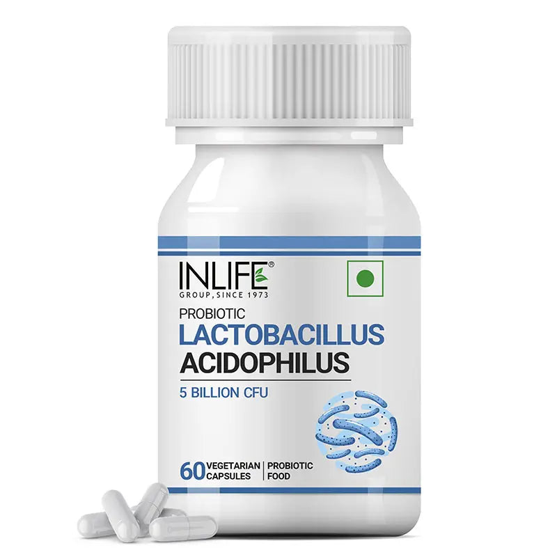 Inlife Lactobacillus Acidophilus Supplement | Veg. Capsules