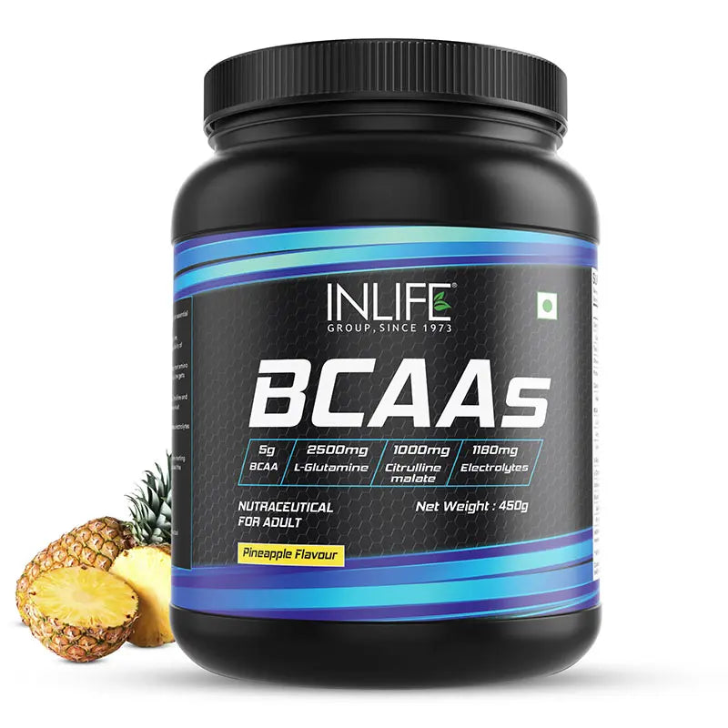 Inlife BCAA Pro Supplement| 250 gm powder