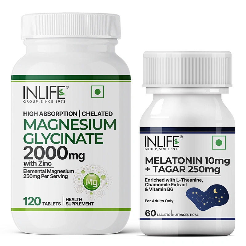 Magnesium Glycinate + Melatonin Sleep & Recovery Duo