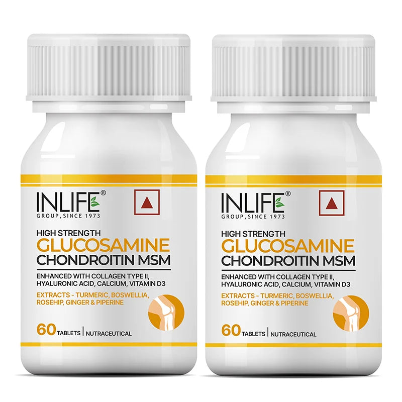 Inlife Glucosamine Chondroitin MSM Tablets