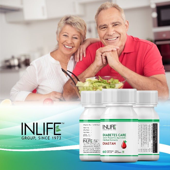 INLIFE Diastan Ayurvedic Supplement - 60 Vegetarian Capsules - Inlife Pharma Private Limited