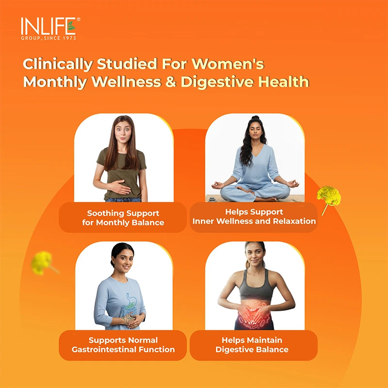 Inlife Hing Oil Capsules (Asafoetida) Supplement, 15mg, Veg. Capsules