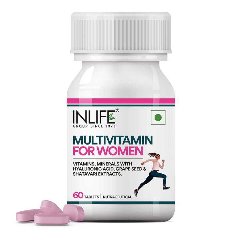 Inlife Multivitamin and Mineral for Women - 60 Tablets | Vegetarian - Inlife Pharma Private Limited