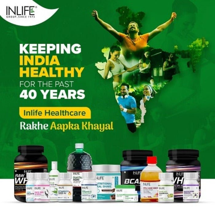 INLIFE Shatavari Extract (Saponins&gt;20%), 500mg - 60 Vegetarian Capsules - Inlife Pharma Private Limited