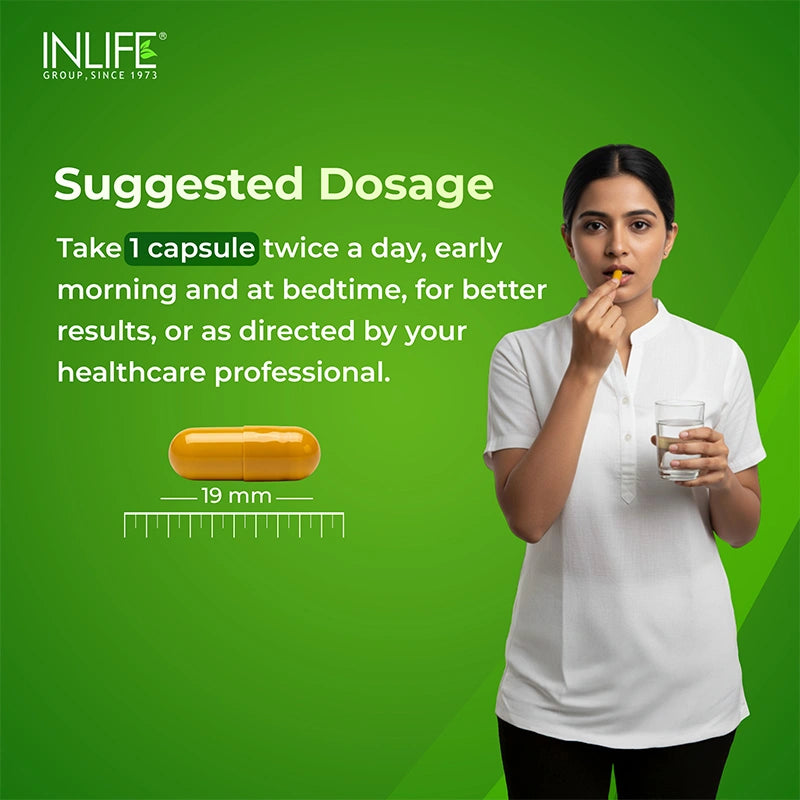 inlife pre & probiotic capsules suggested usage