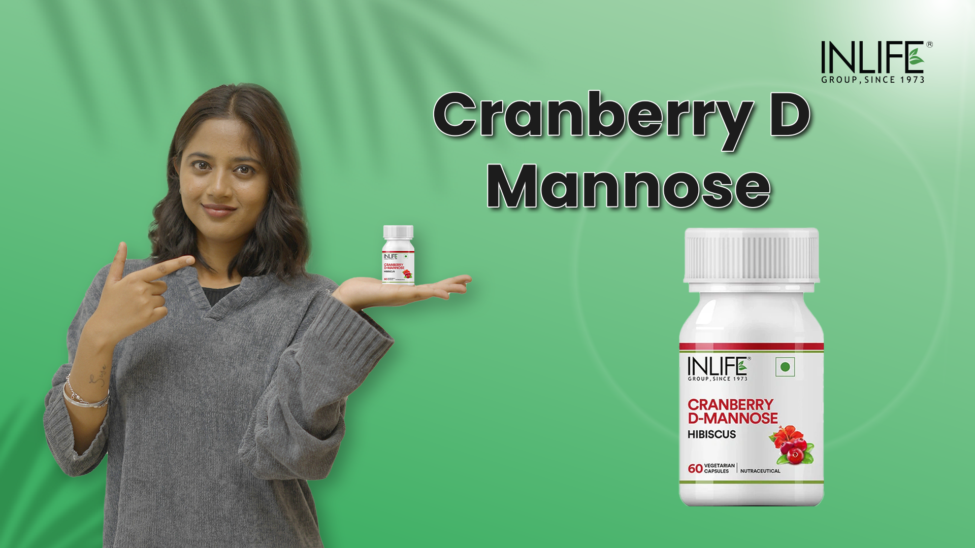 inlife cranberry d mannose video for urinary comfort