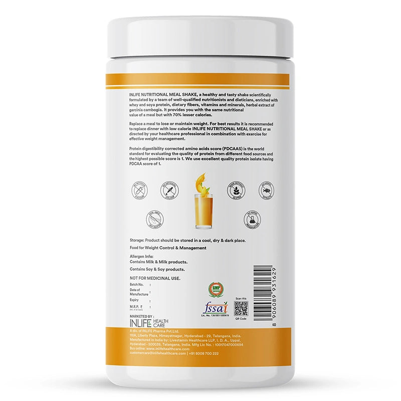 Inlife Nutritional Meal Replacement Shake | 500gms