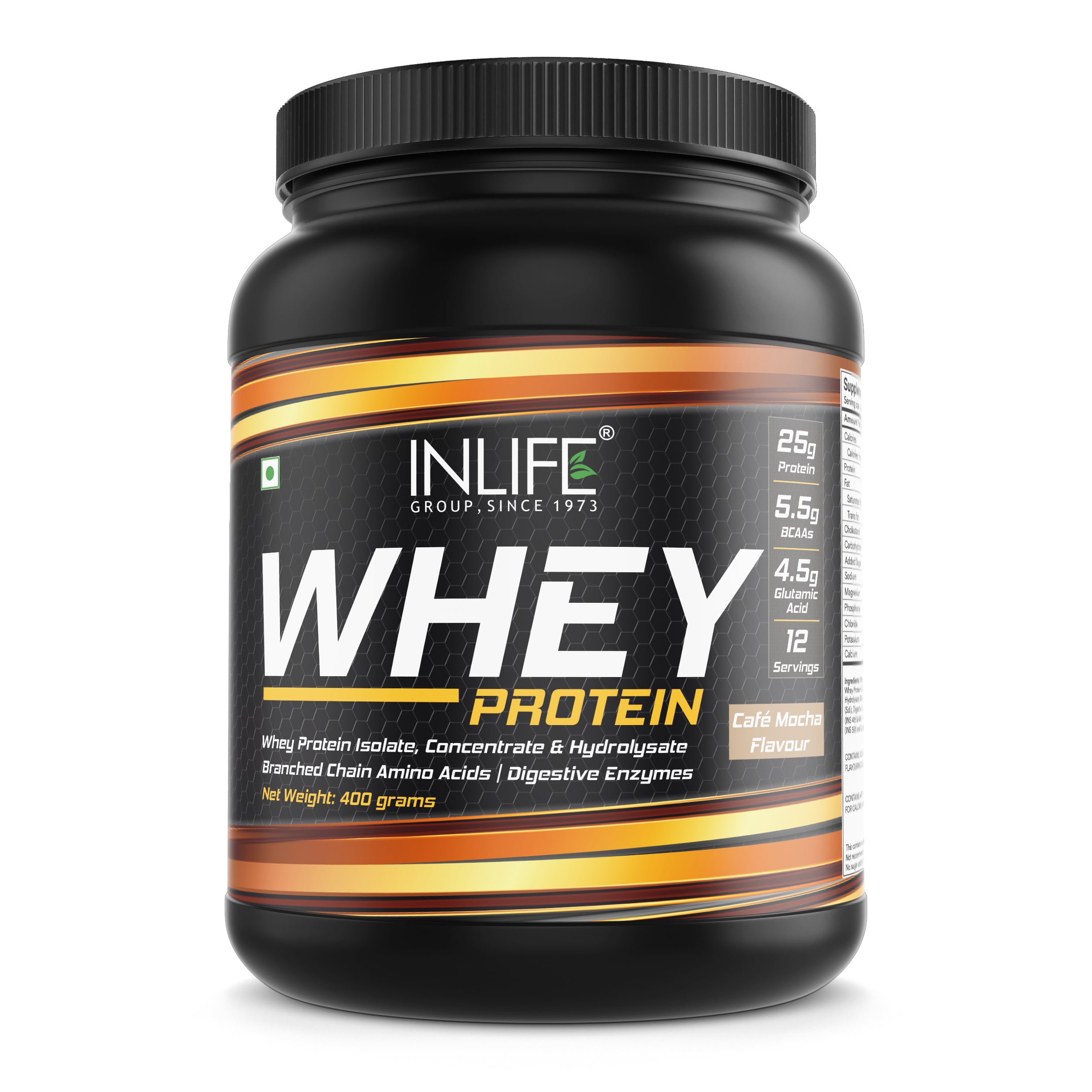 INLIFE Whey Protein Powder, Bodybuilding Supplement