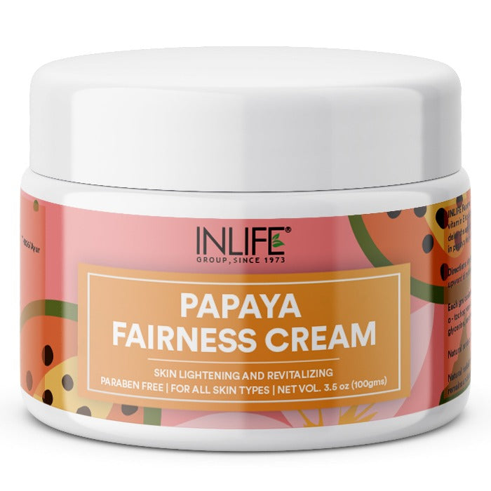 INLIFE Natural Papaya Ayurvedic Cream (100g)