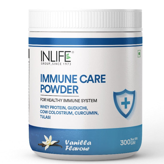 INLIFE Immune Care Powder with Whey Protein - 300g (Vanilla)